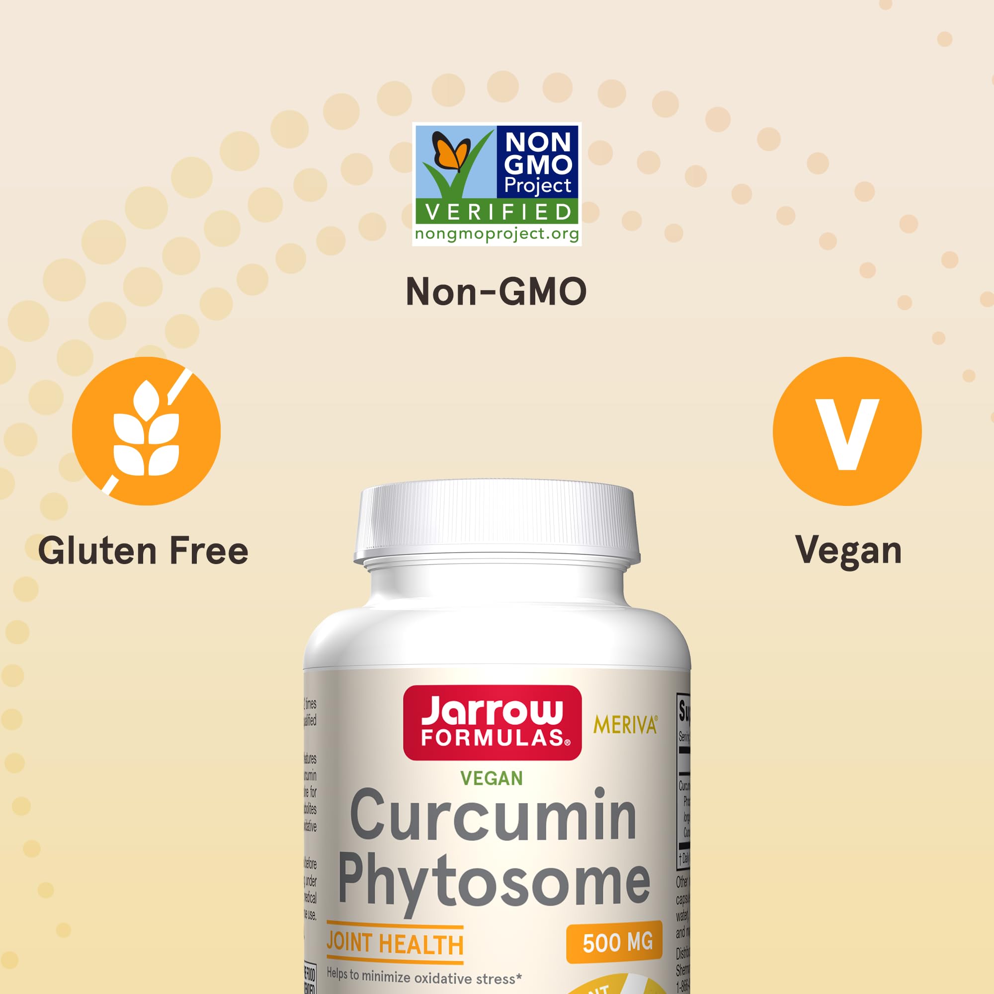 Jarrow Curcumin Phytosome 500 mg Meriva Joint Support

