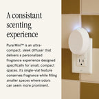 Pura Home Mini Fragrance Diffuser for Small Spaces | Smart WiFi

