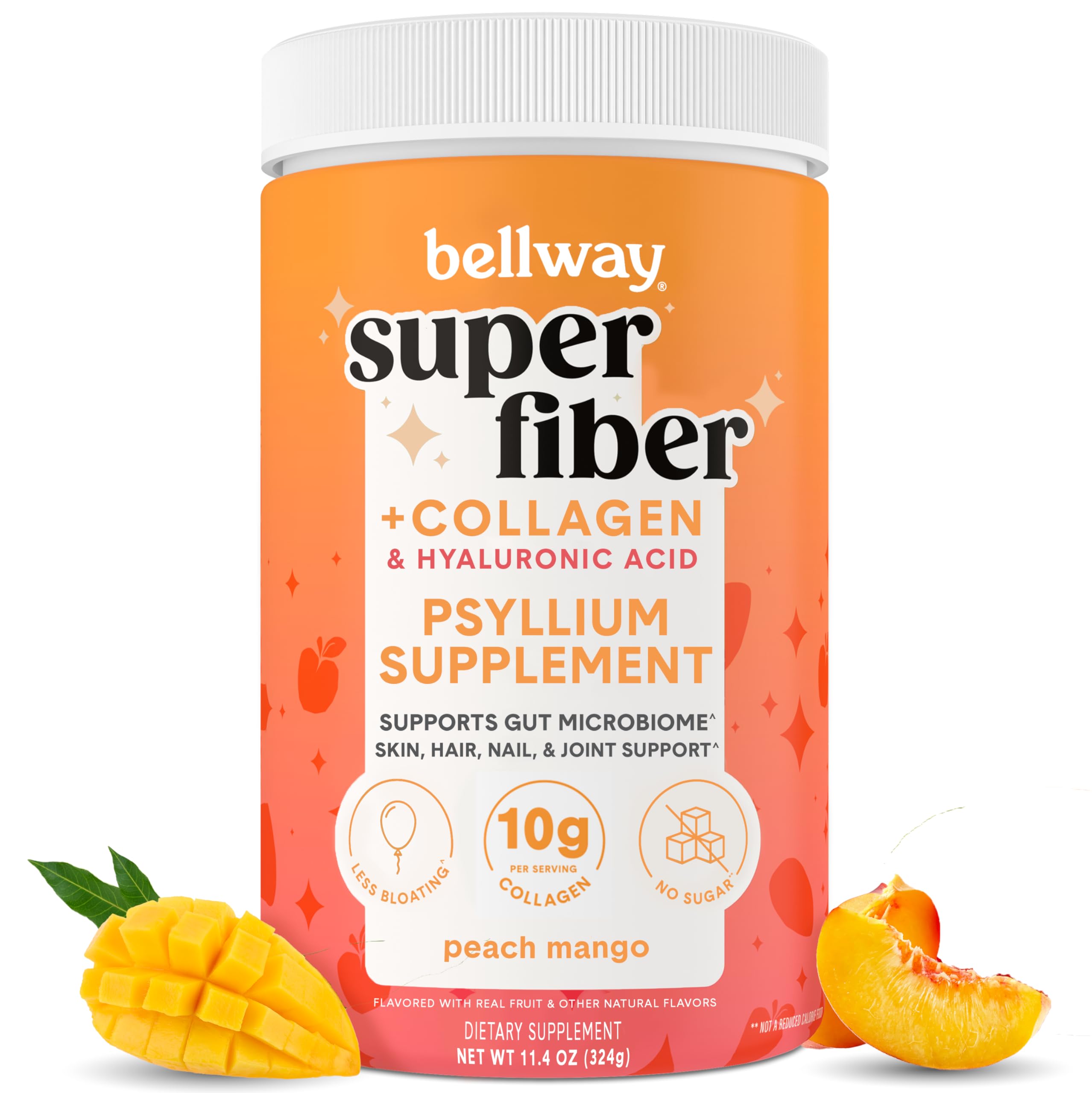 Bellway Super Fiber Powder Collagen for Digestive Health

