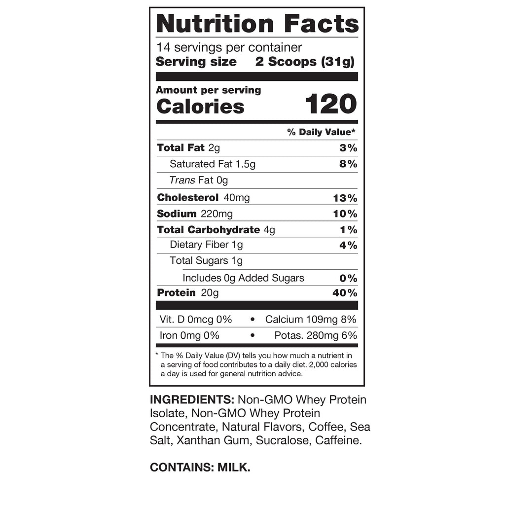 Chike High Protein Iced Coffee - Real Espresso, 20 g Protein

