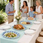 OuMuaMua Paper Plates Disposable Bulk for Events

