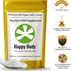 Happy Body MSM Crystals 99.9% Pure for Joints

