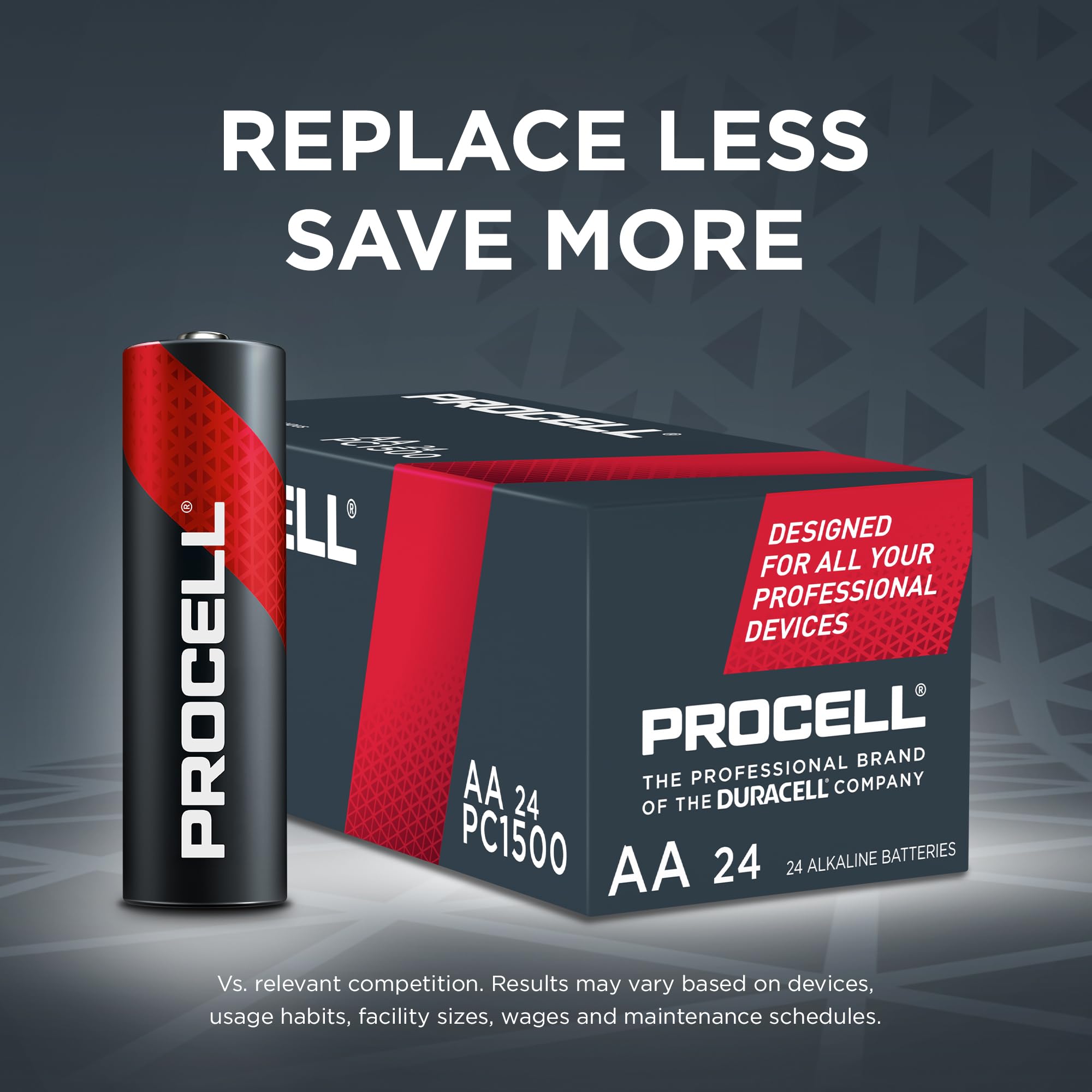 PROCELL Alkaline Batteries for Facility Equipment

