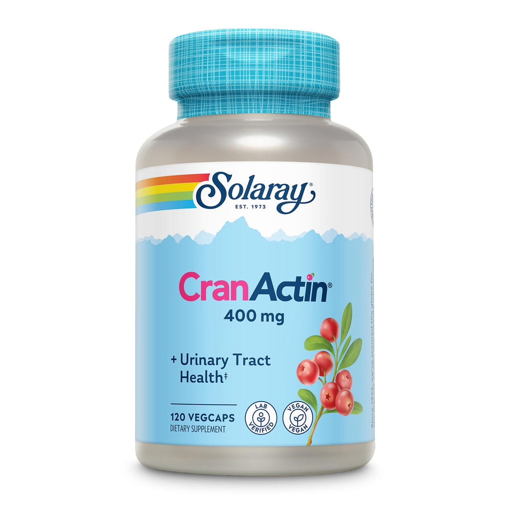 Solaray CranActin Cranberry Extract 400 mg – Urinary Health

