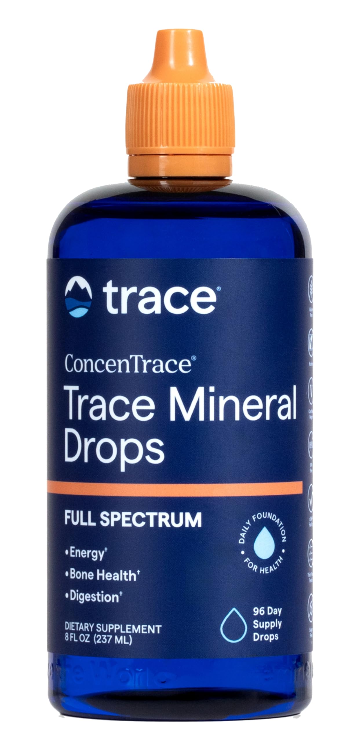 ConcenTrace Trace Mineral Drops - Liquid Mineral Supplement

