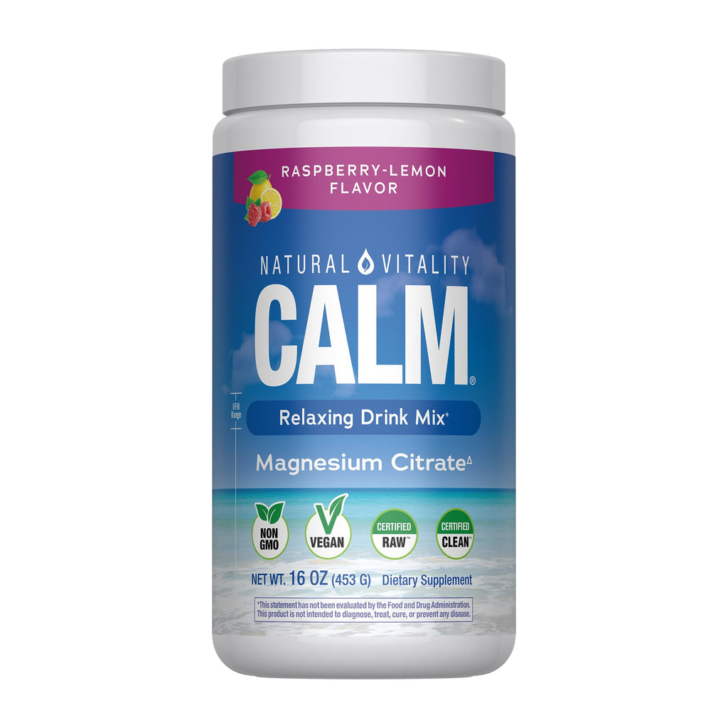 Magnesium Drink Mix by Natural Vitality CALM - Non-GMO, Vegan

