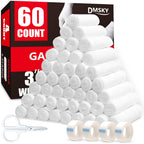 DMSKY Gauze Rolls - Individually Wrapped Non-Sterile Wound Care Bandage