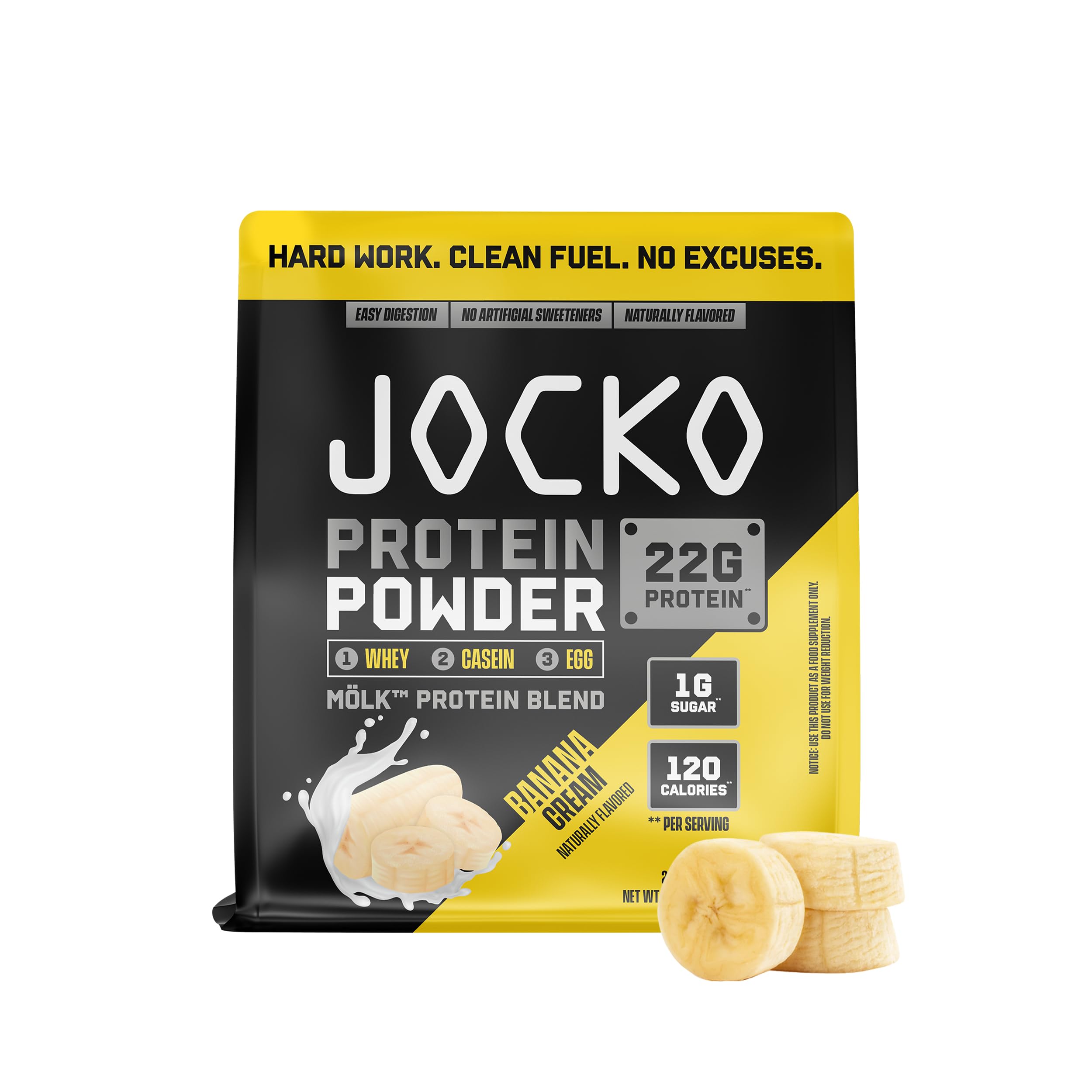 Jocko Fuel Whey Protein Powder with Digestive Enzymes & Probiotics