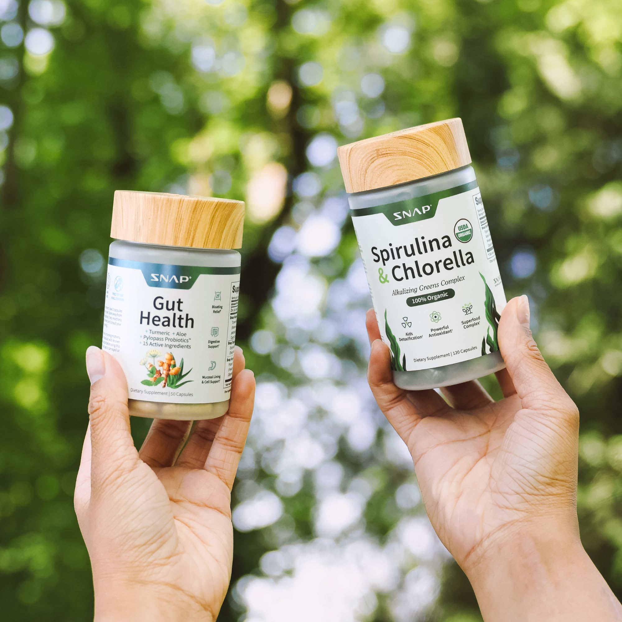 Gut Health Lipase & Greens Bundle - Snap Supplements

