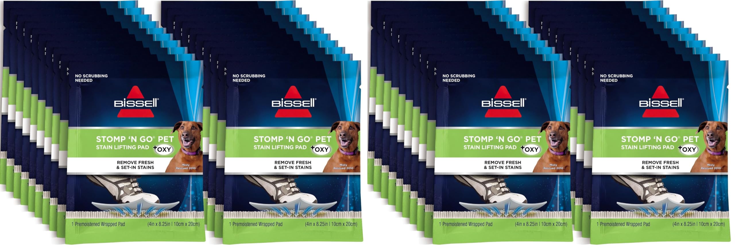 BISSELL Stomp N Go Pet Stain Lifting Pads