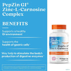 PepZin GI Zinc-L-Carnosine Digestive Support Doctor's Best

