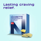 Nicorette Nicotine Gum 4 mg Stop Smoking Aid

