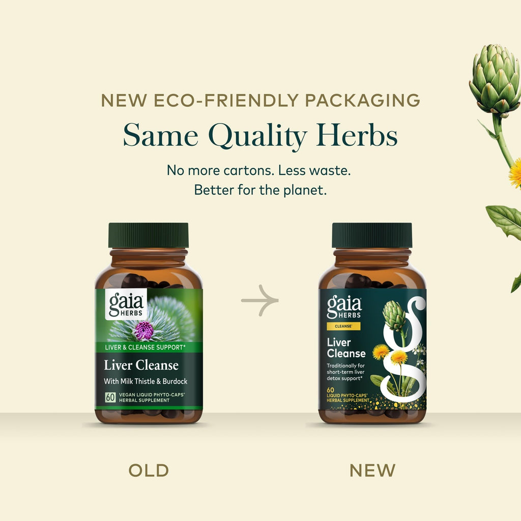 Gaia Herbs Liver Cleanse - Herbal Liver Support

