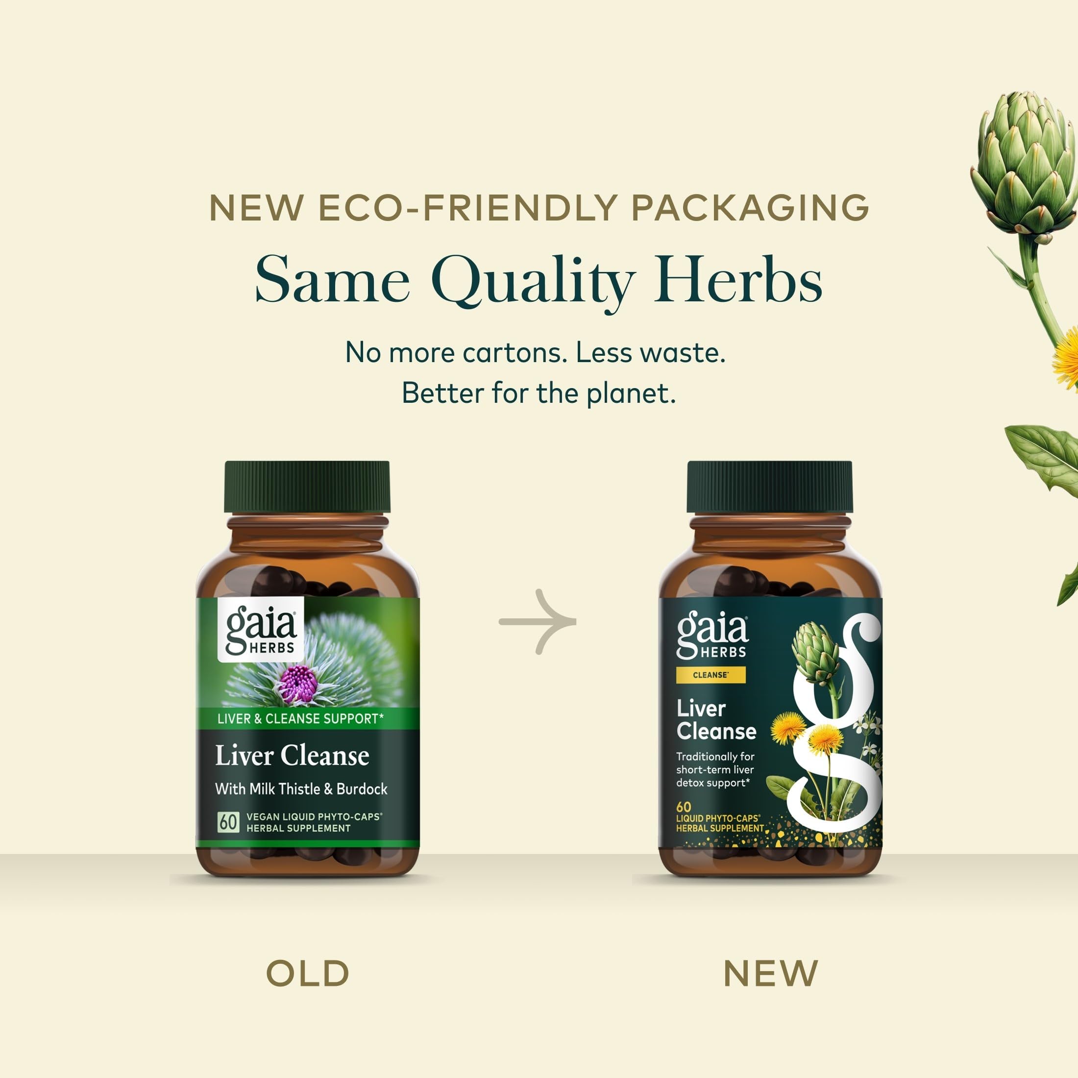 Gaia Herbs Liver Cleanse - Herbal Liver Support

