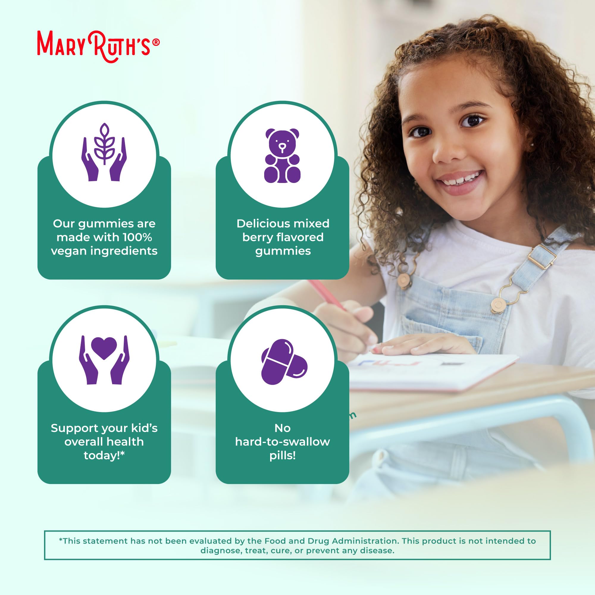 MaryRuth's Organics Kids Immune Gummies - Organic Vitamin C

