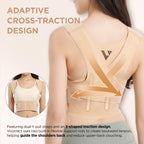 Vicorrect Posture Corrector for Women - Hidden Under Clothes

