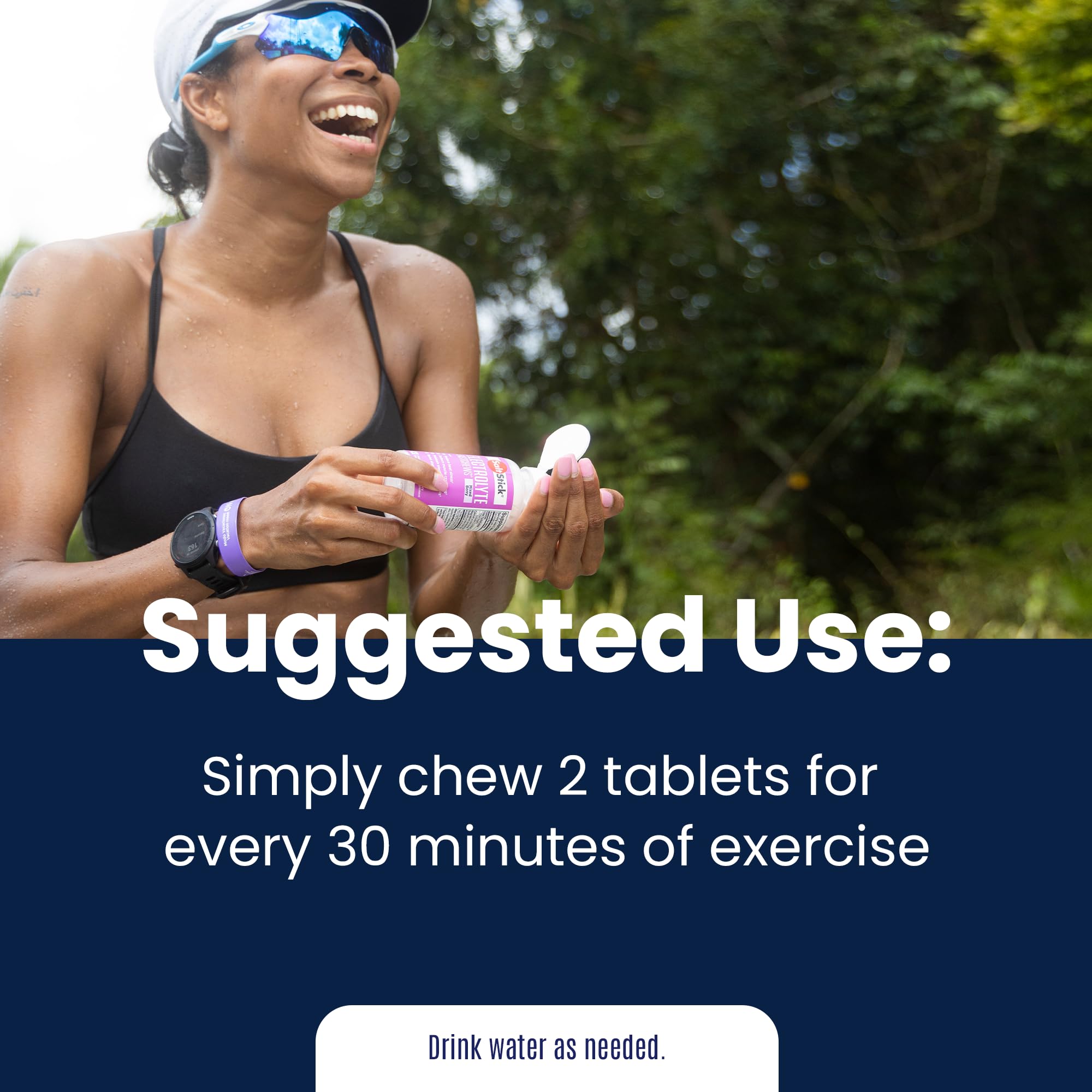 SaltStick Electrolyte FastChews Chewable Hydration Tablets

