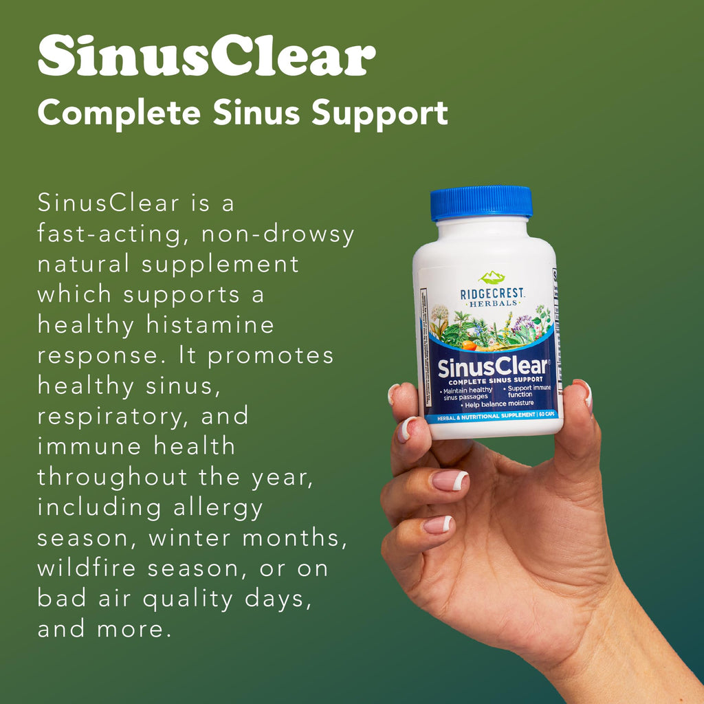 RidgeCrest SinusClear Herbal Sinus Support

