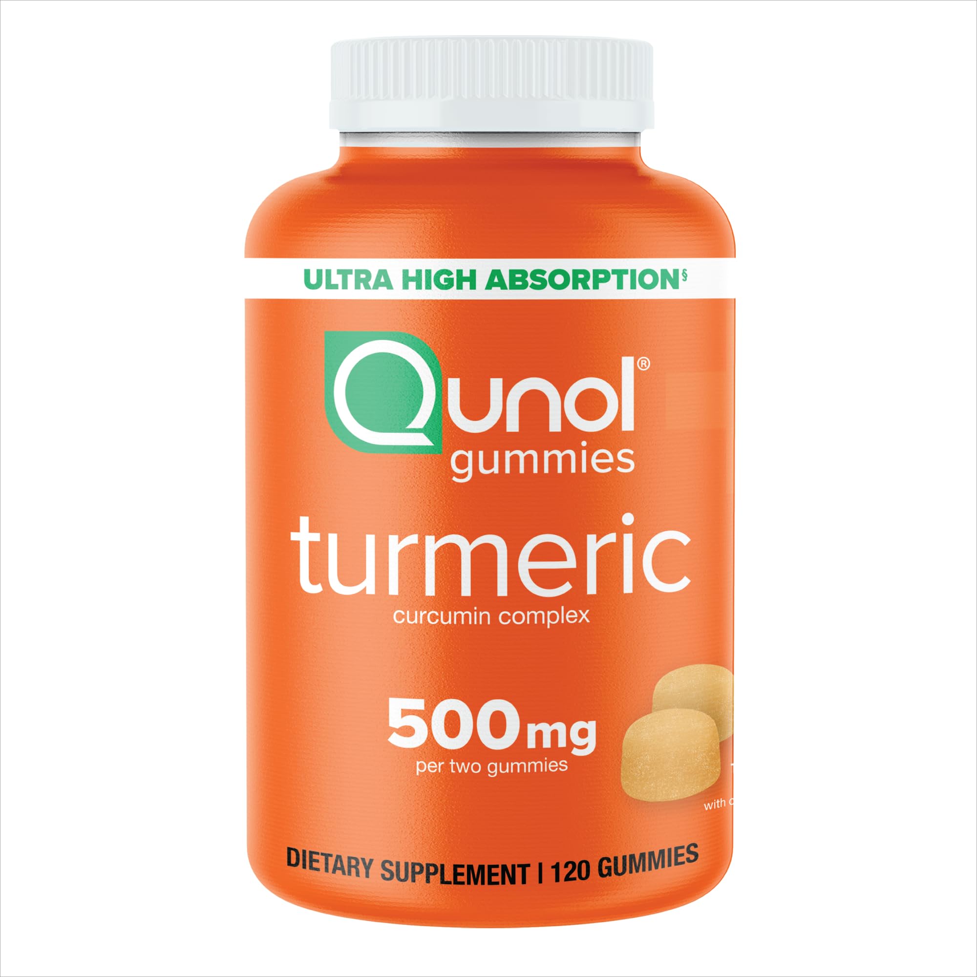 Qunol Turmeric Gummies with Curcumin for Joint Support - Ultra High Absorption