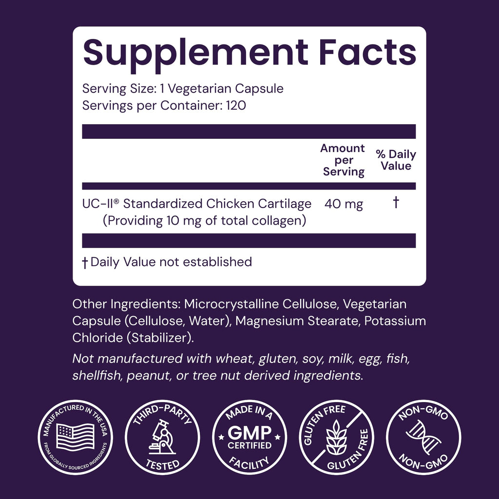 Healthy Origins UC-II Type II Collagen Joint Support

