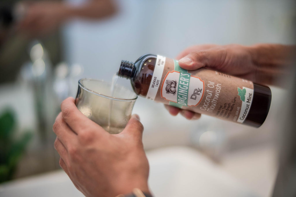 Dr. Ginger's Coconut Oil Mouthwash with Xylitol & Aloe

