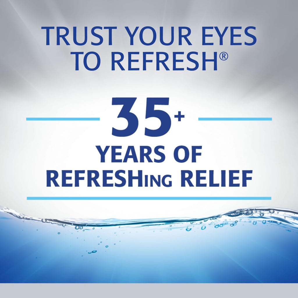 Refresh Optive Advanced Lubricant Eye Drops for Dry Eyes

