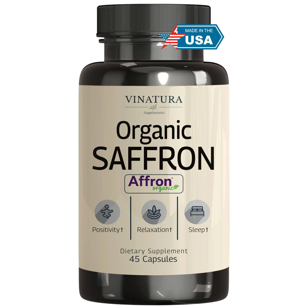 VINATURA Saffron Supplement - Vegan Saffron Extract

