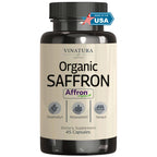 VINATURA Saffron Supplement - Vegan Saffron Extract