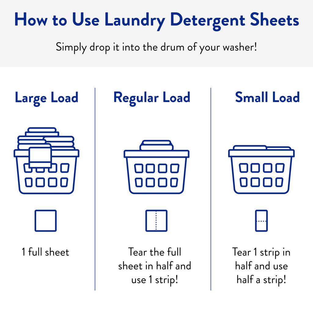Clean People Laundry Detergent Sheets – Ultra Concentrated

