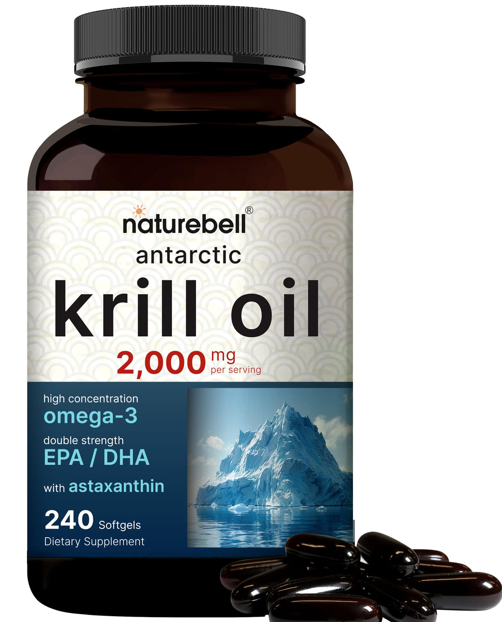 NatureBell Krill Oil Omega-3 Supplement for Joints

