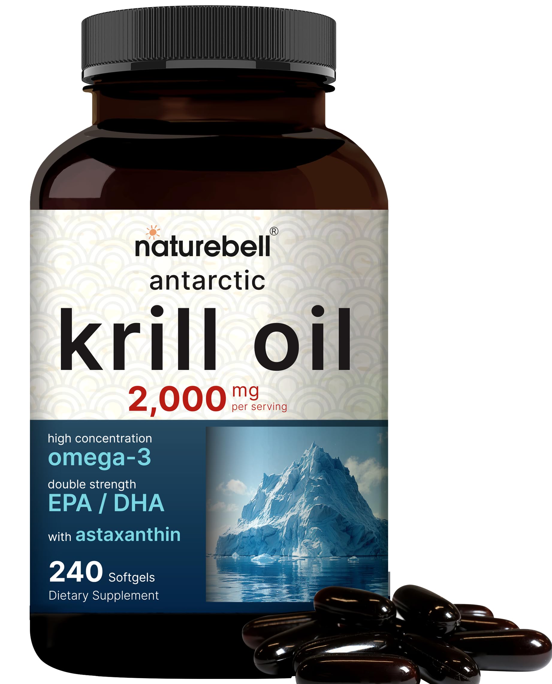 NatureBell Krill Oil Omega-3 Supplement for Joints

