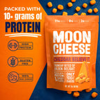 Moon Cheese Cheddar Believe It Crunchy Protein Snack

