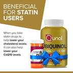 Qunol Ubiquinol 100 mg CoQ10 Supplement

