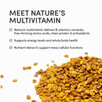 Beekeeper's Naturals Raw Bee Pollen Granules | Gluten Free


