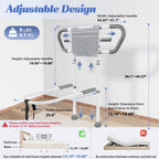 Bed Rails for Elderly Safety 400lb | Adjustable Rail

