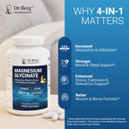 Dr. Berg Magnesium Glycinate with D3, B6 & Zinc | Sleep

