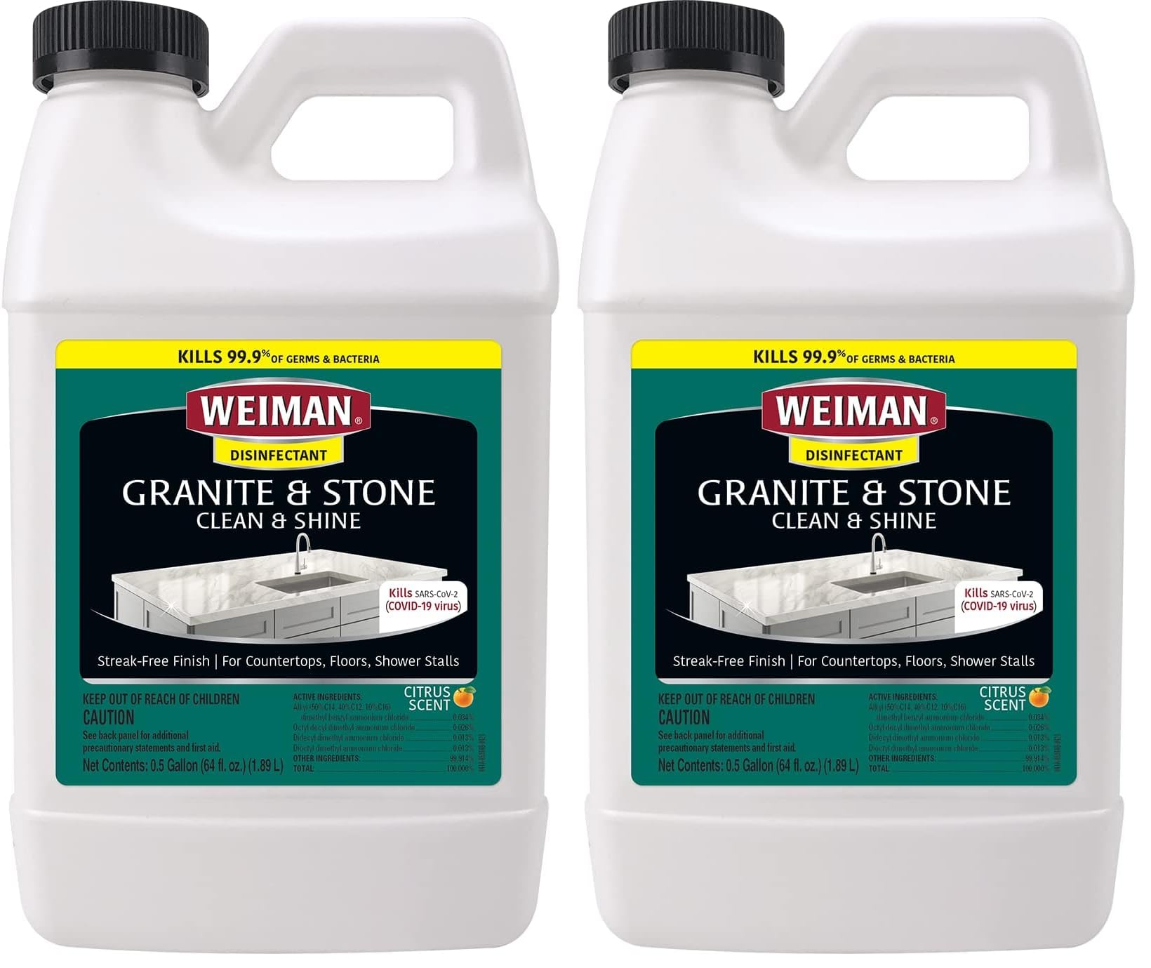 Weiman Disinfecting Granite Daily Clean & Shine Refill for Stone Surfaces