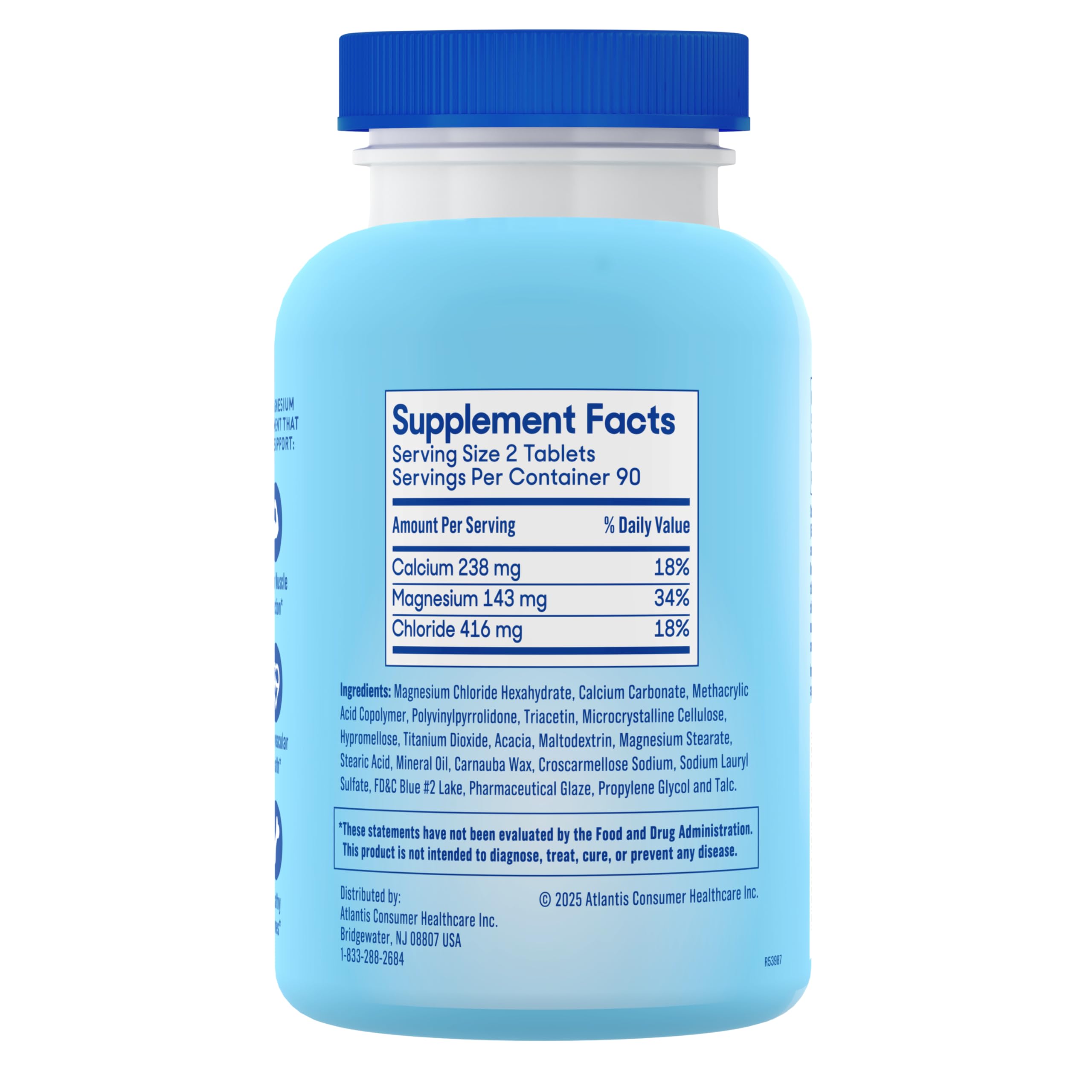 SlowMag Magnesium Chloride Supplement with Calcium


