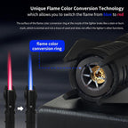 Jet Torch Lighter with Safety Lock | Refillable Butane

