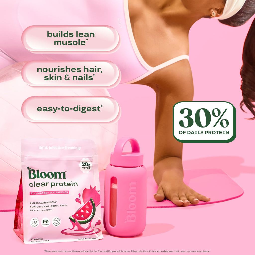 Bloom Clear Protein Powder – Whey Isolate + Collagen

