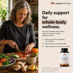 Luma Turmeric Curcumin with BioPerine 95% Curcuminoids

