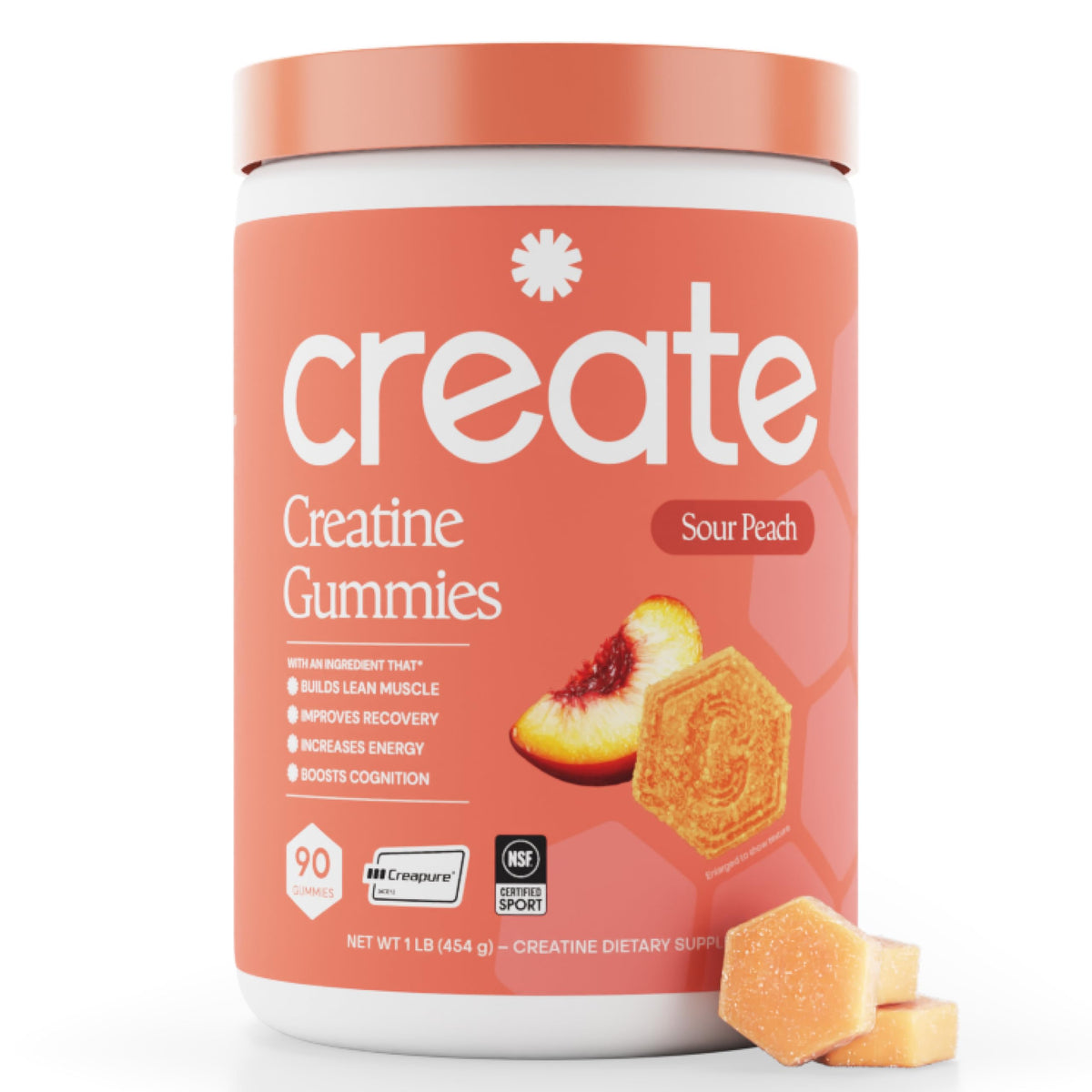 Creatine Monohydrate Gummies for Men & Women – Vegan Gluten-Free