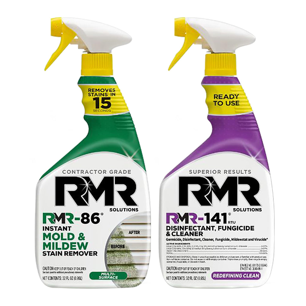 RMR Brands Mold & Mildew Removal Kit | Disinfectant Spray

