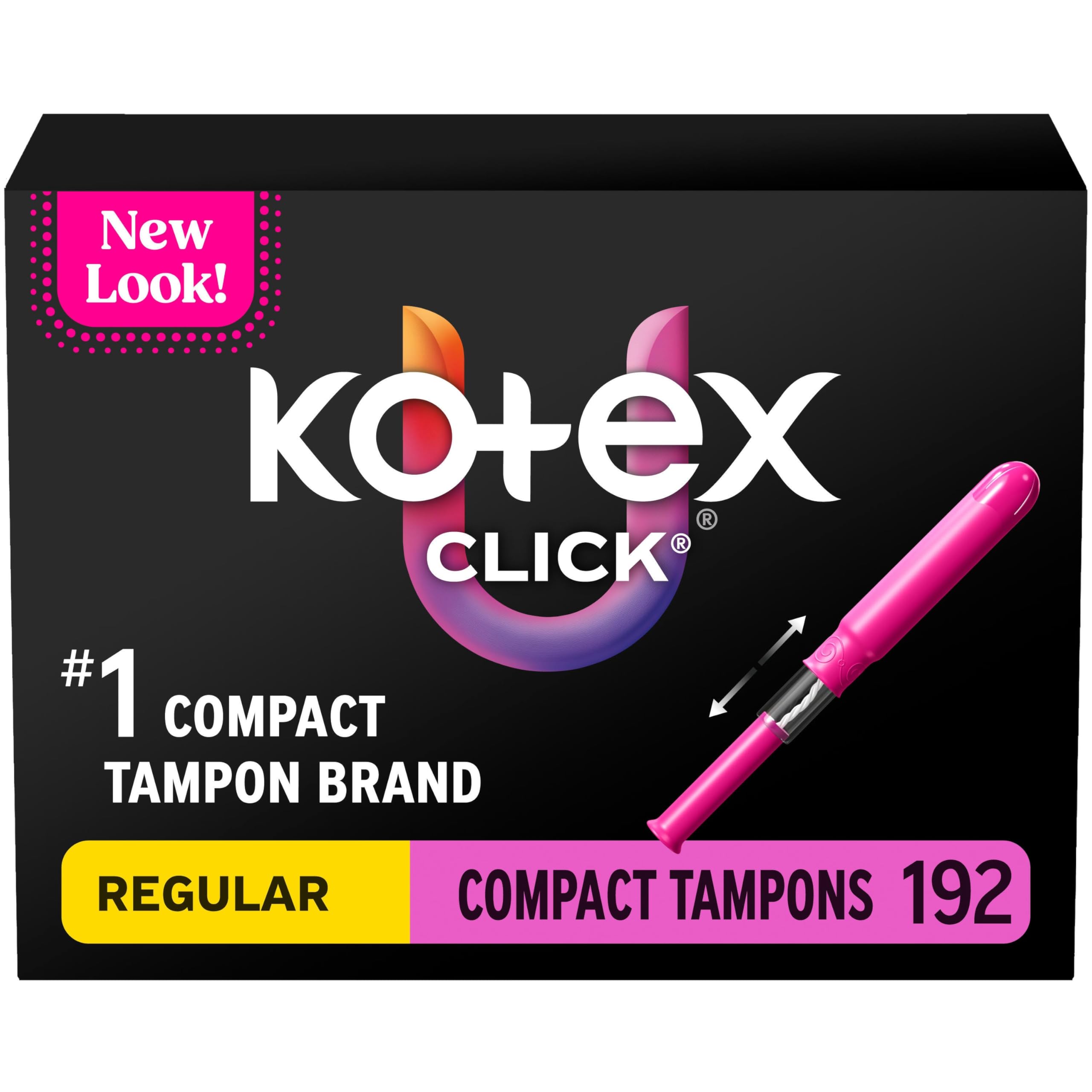 U by Kotex Click Compact Tampons Unscented