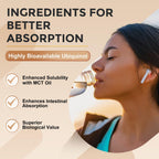 ZEBORA Ubiquinol CoQ10 Softgels for Heart Health

