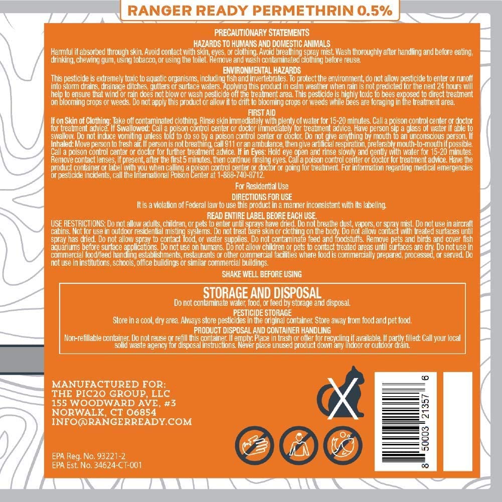 Ranger Ready Tick & Insect Repellent - Dual-Action

