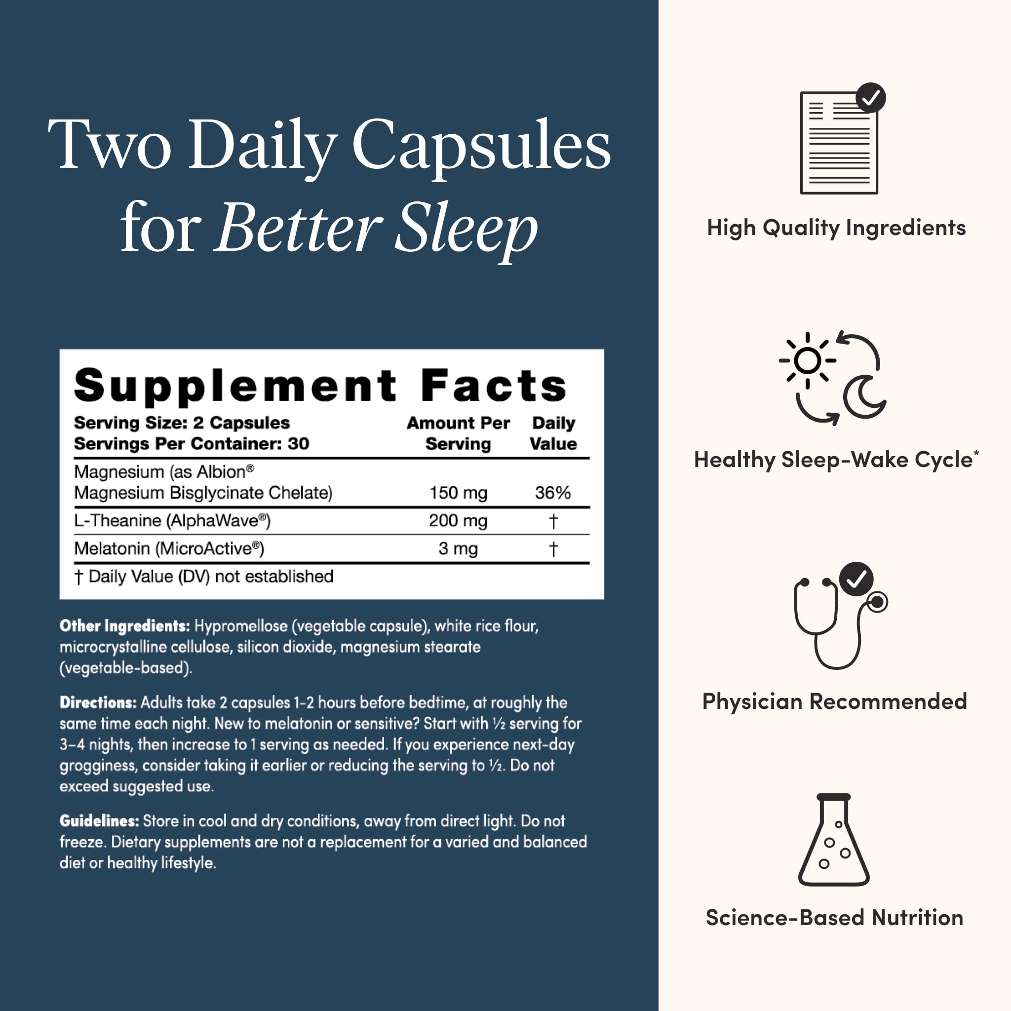 Pause Life Sleep Supplement – Nighttime Sleep Support

