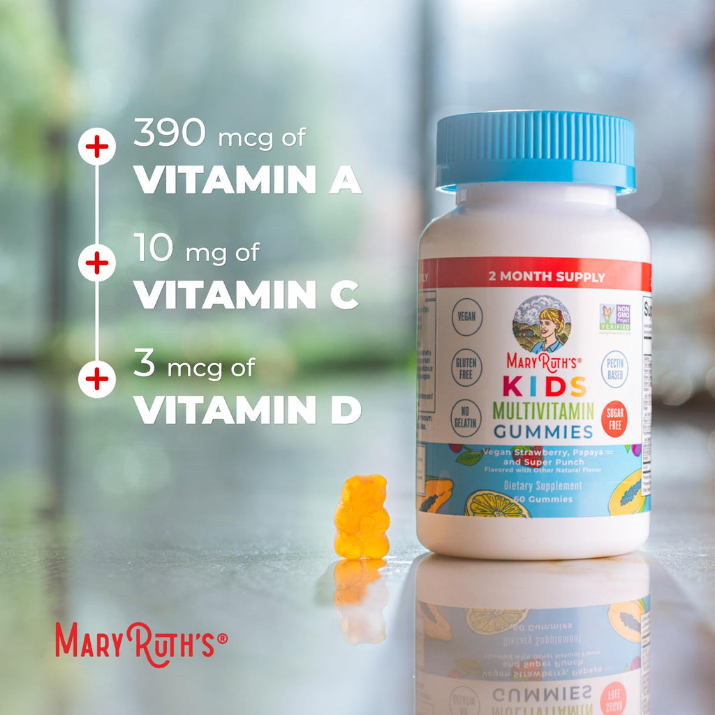 MARYRUTH'S Multivitamin Gummies Sugar Free | Vegan & Gluten Free


