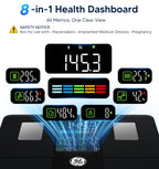 GE 14-Metric Bluetooth Body Composition Scale | Health Tracking

