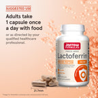 Jarrow Formulas Lactoferrin 250 mg Immune Support

